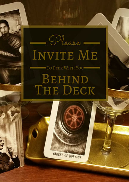 Behind The Deck Invitation